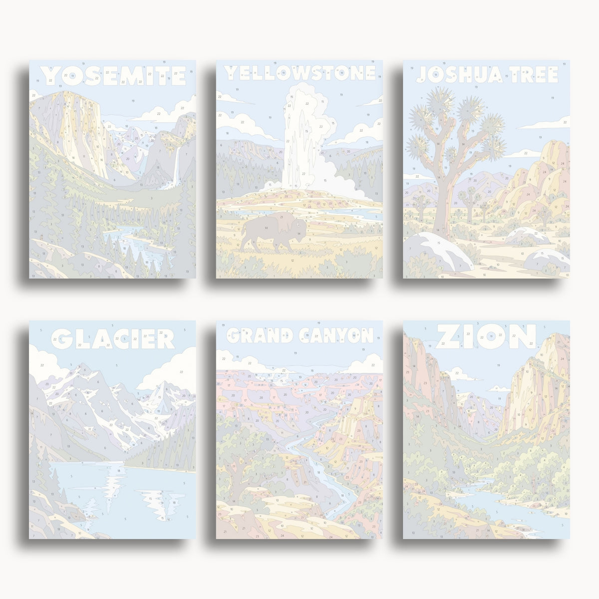 National Parks | 6 Mini Kits