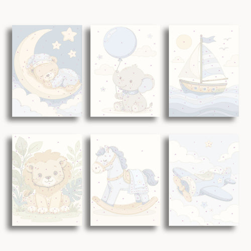 Baby Dreams Mini-Malen-nach-Zahlen-Set