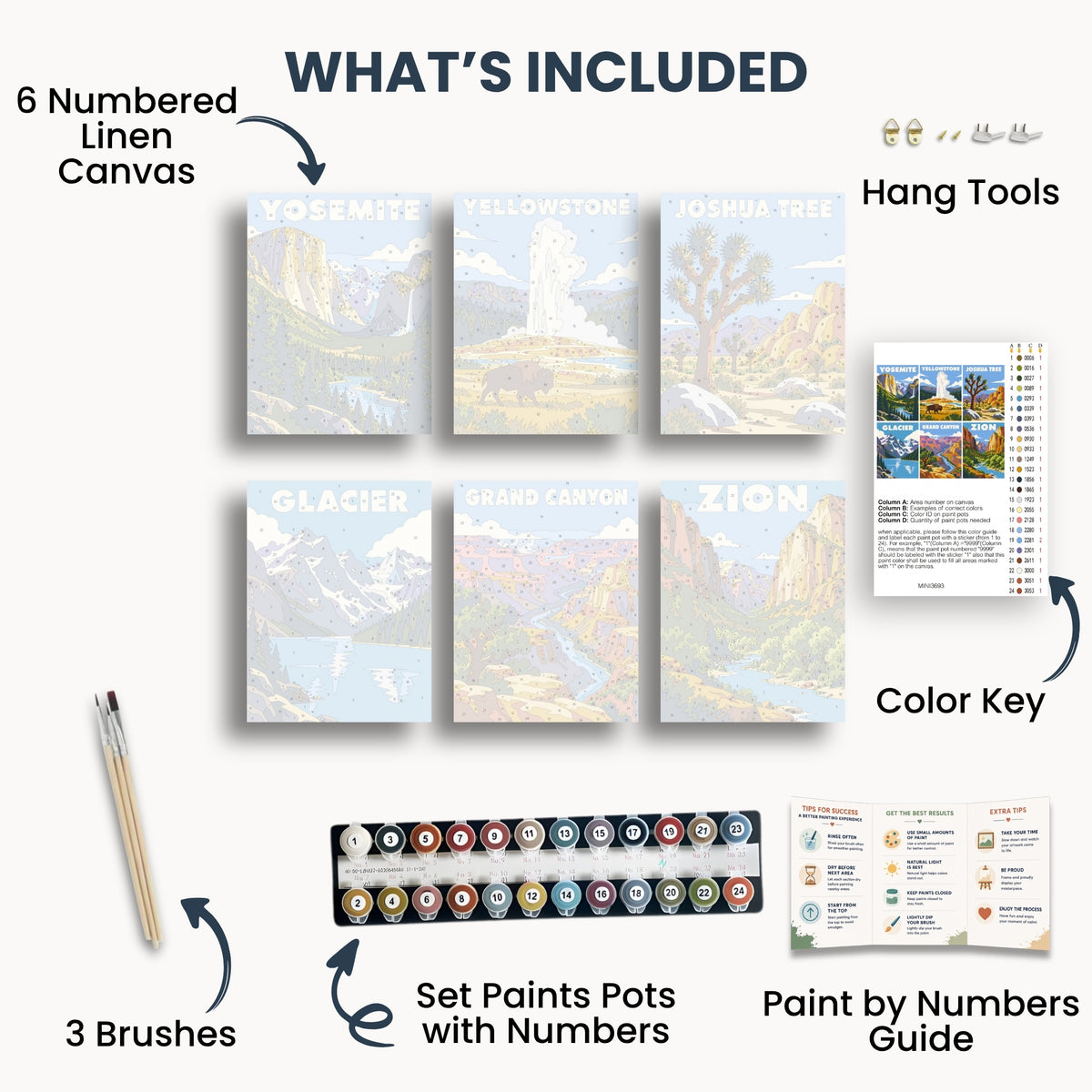 National Parks | 6 Mini Kits
