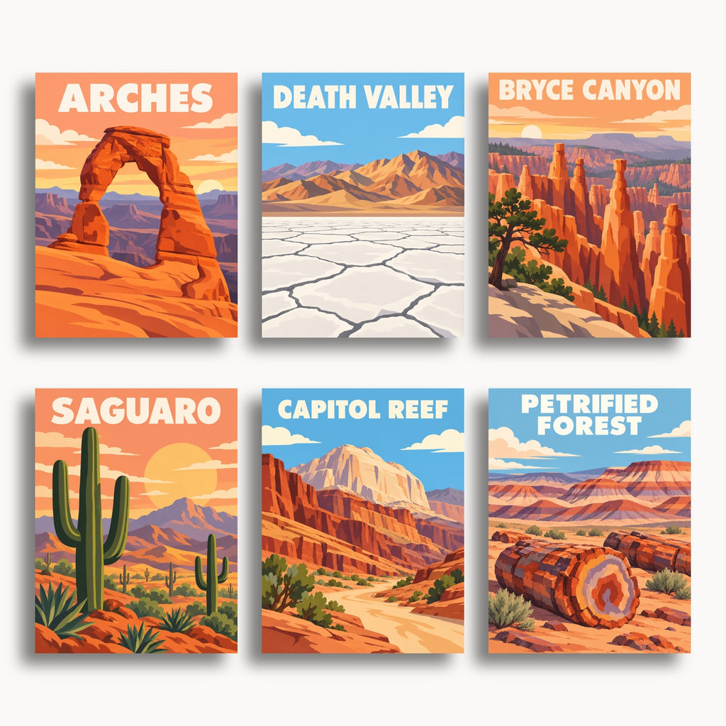 Desert National Parks | 6 Mini Kits