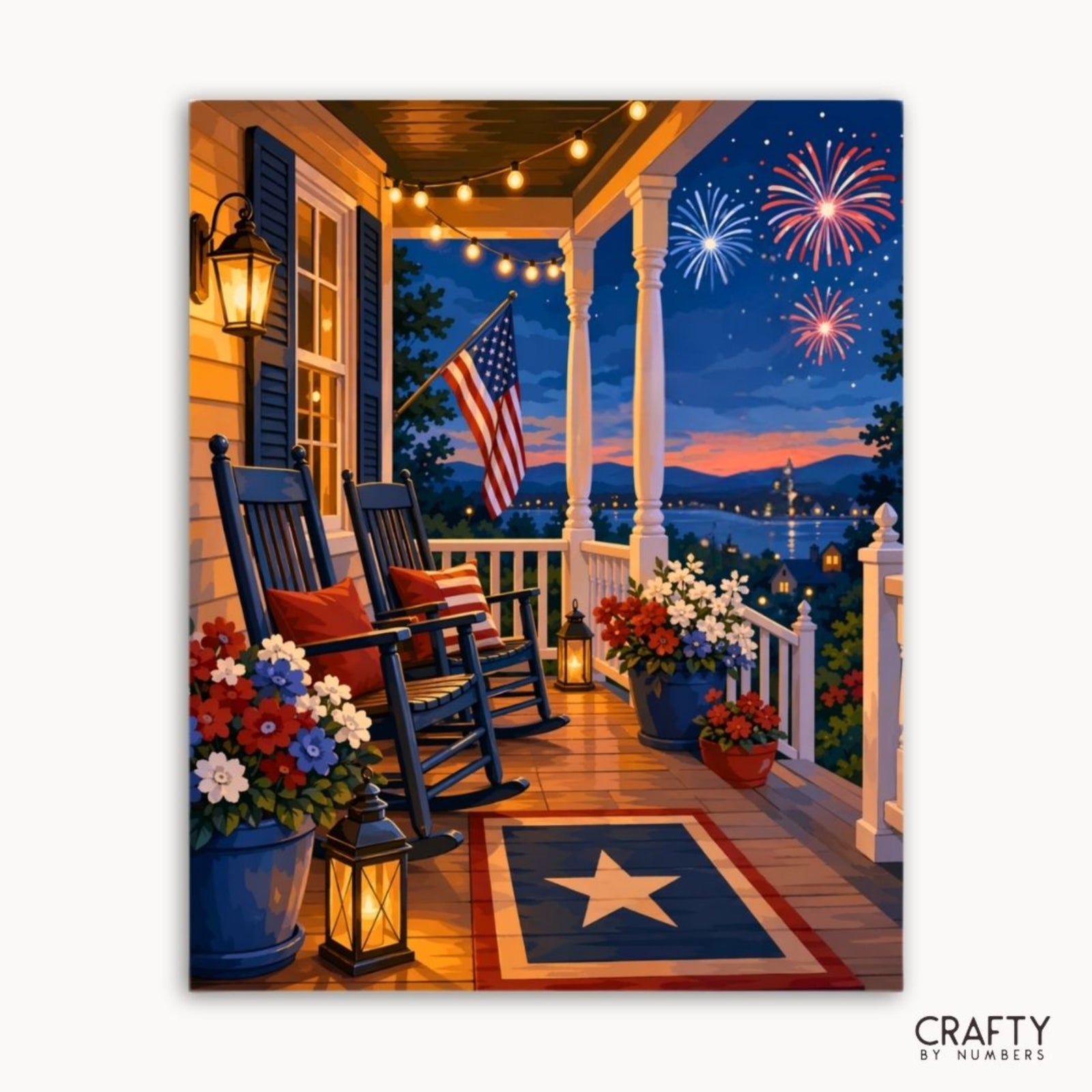 Patriotic Porch