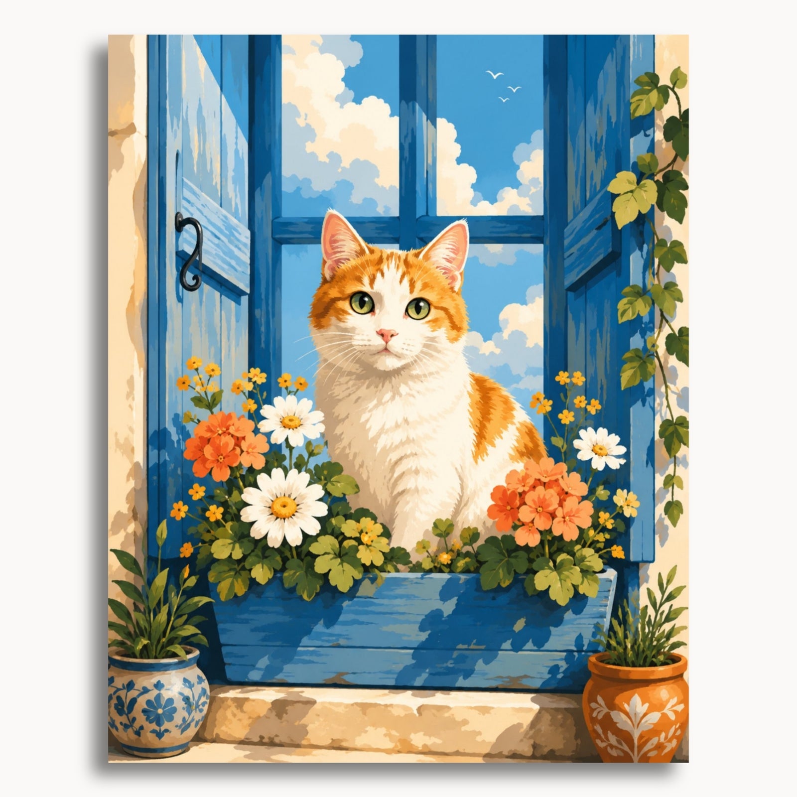 Fensterkatze