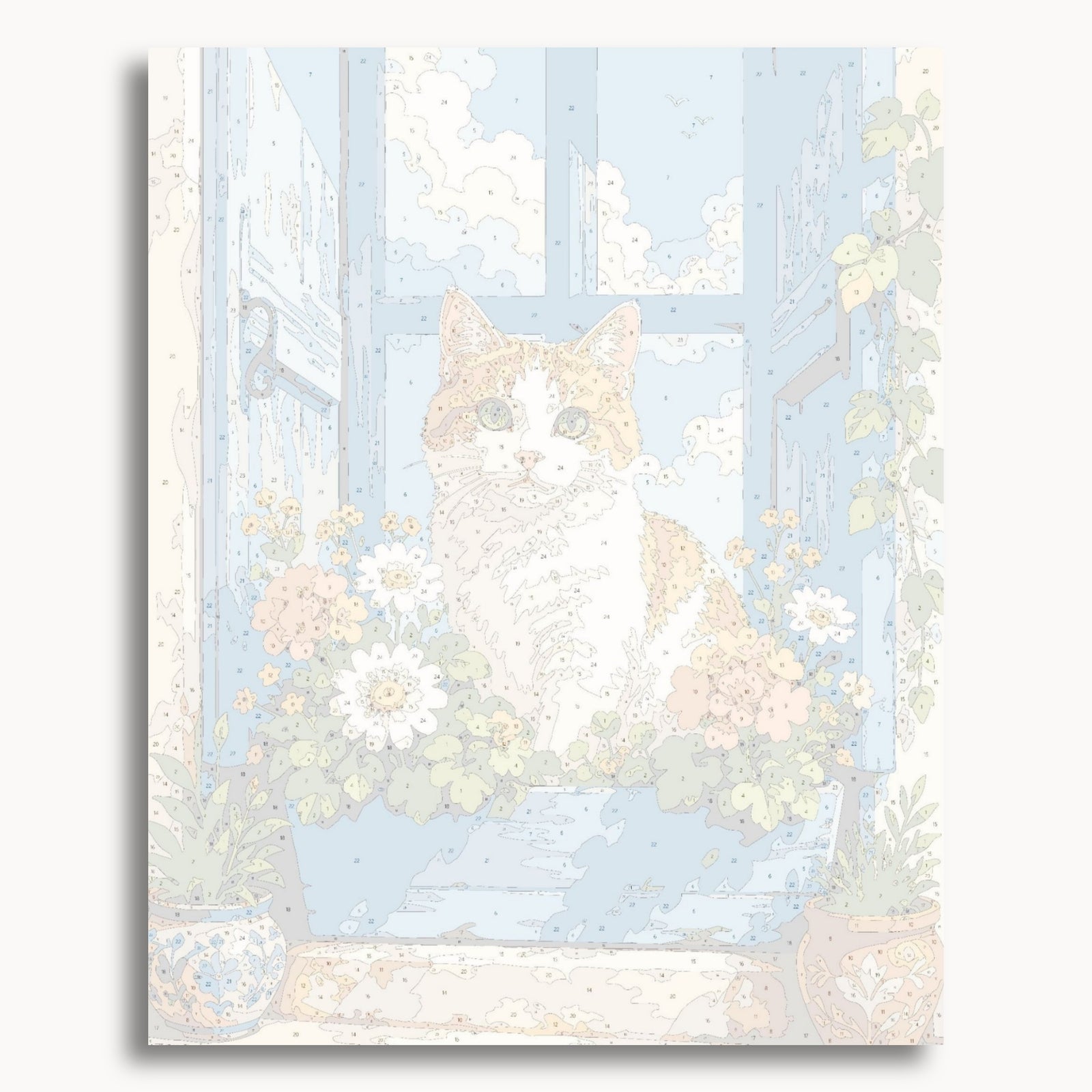 Fensterkatze