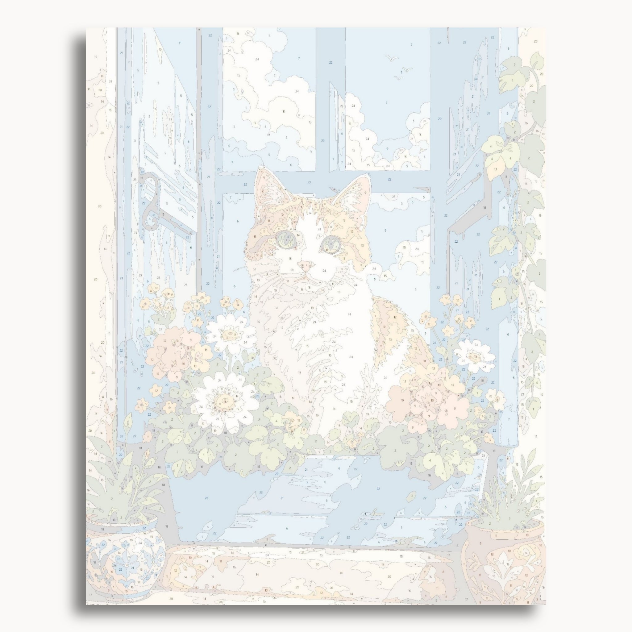 Fensterkatze