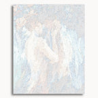 Numbered canvas preview for Breathless, showing outlined painting sections and color numbers.