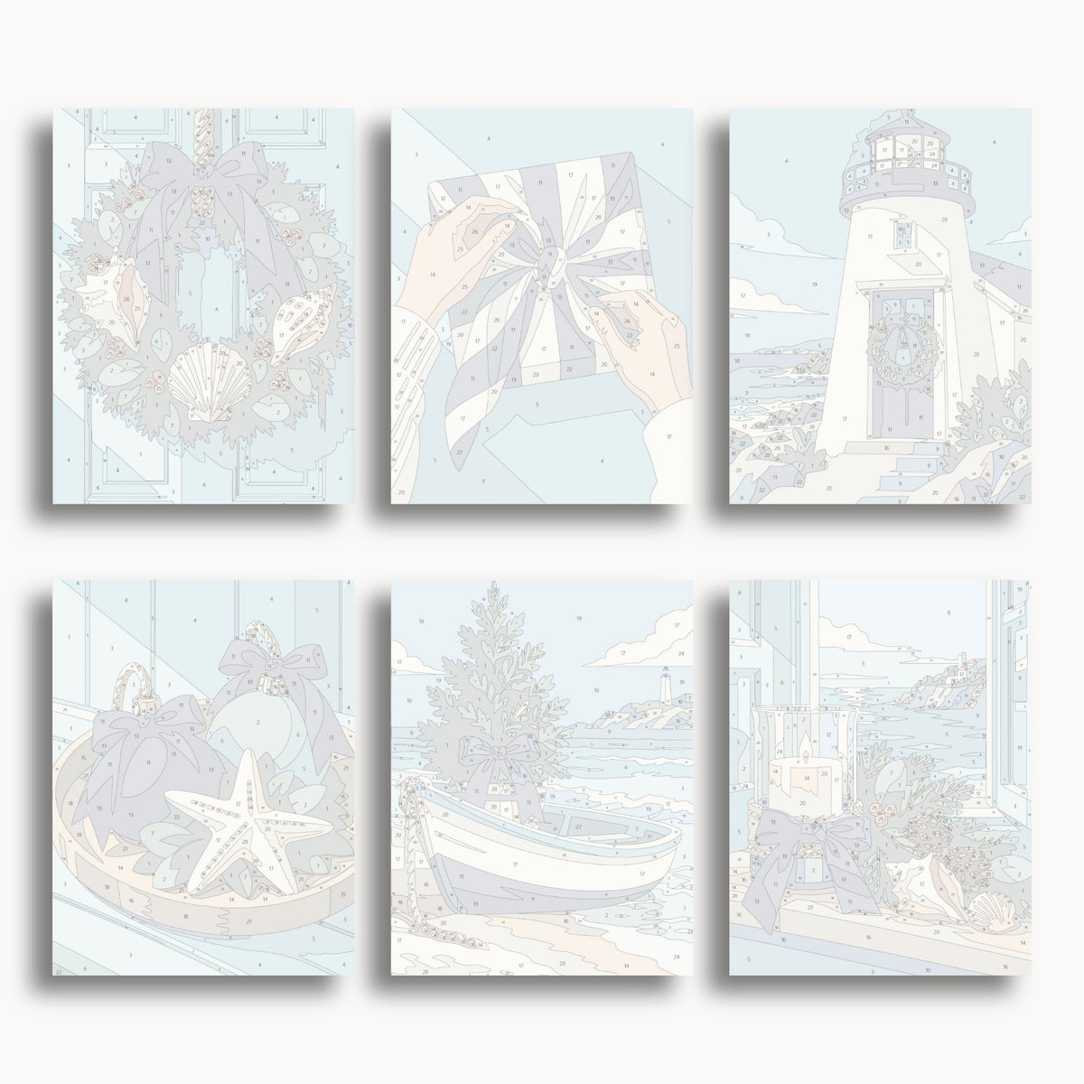 Noël en bord de mer | 6 mini-kits