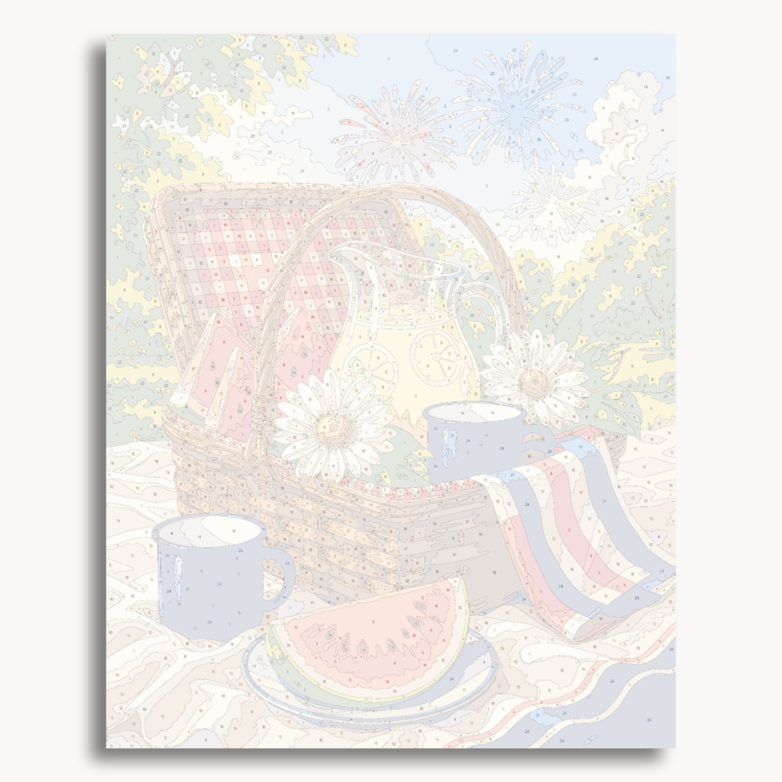 Patriotisches Picknick
