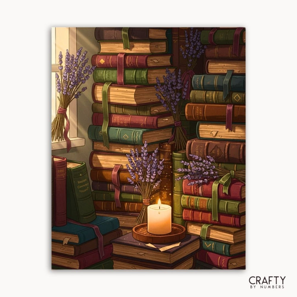 Lavender Literary Glow