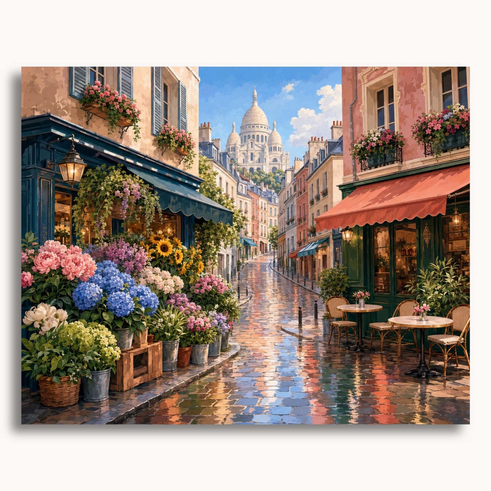 Montmartre Flower Morning