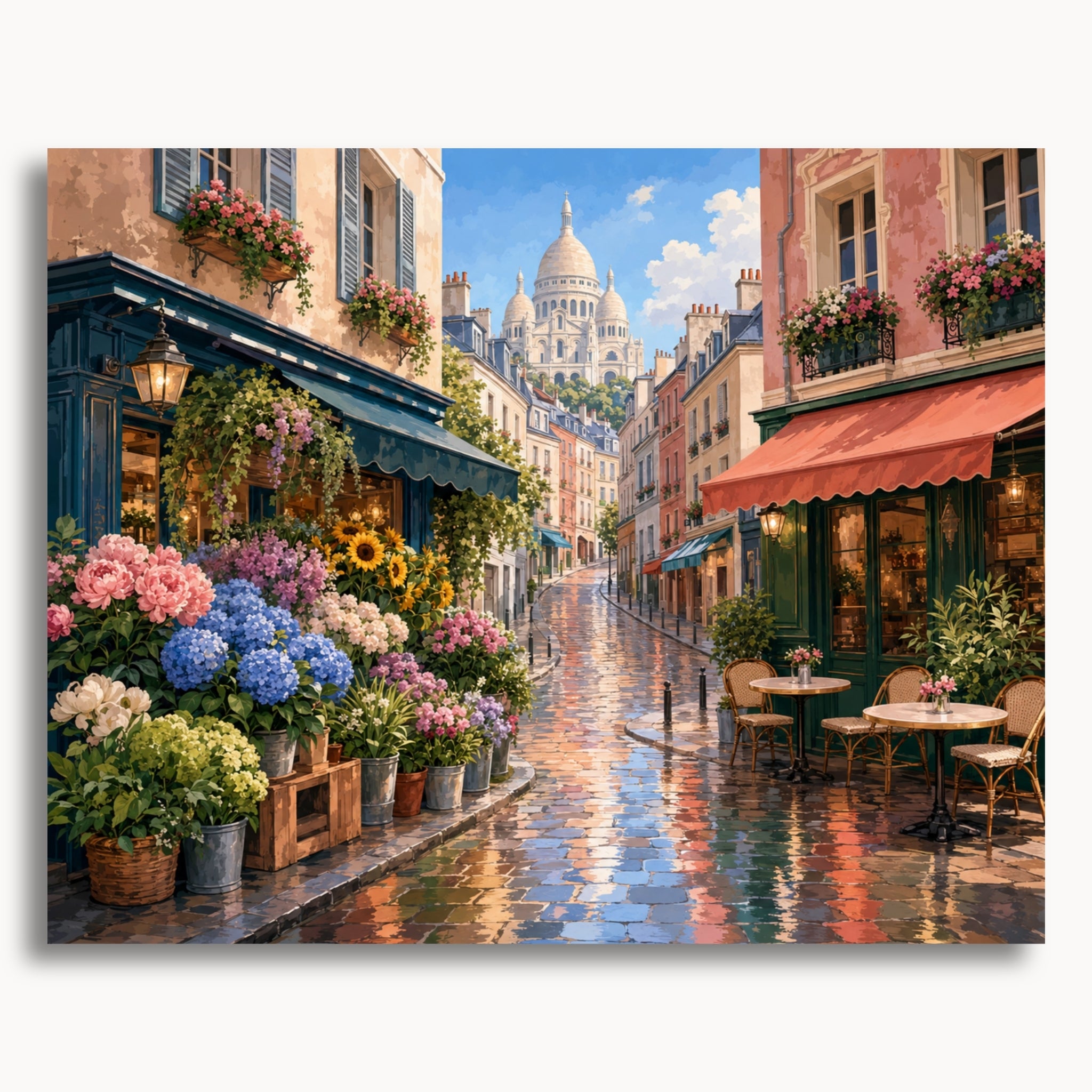 Montmartre Flower Morning