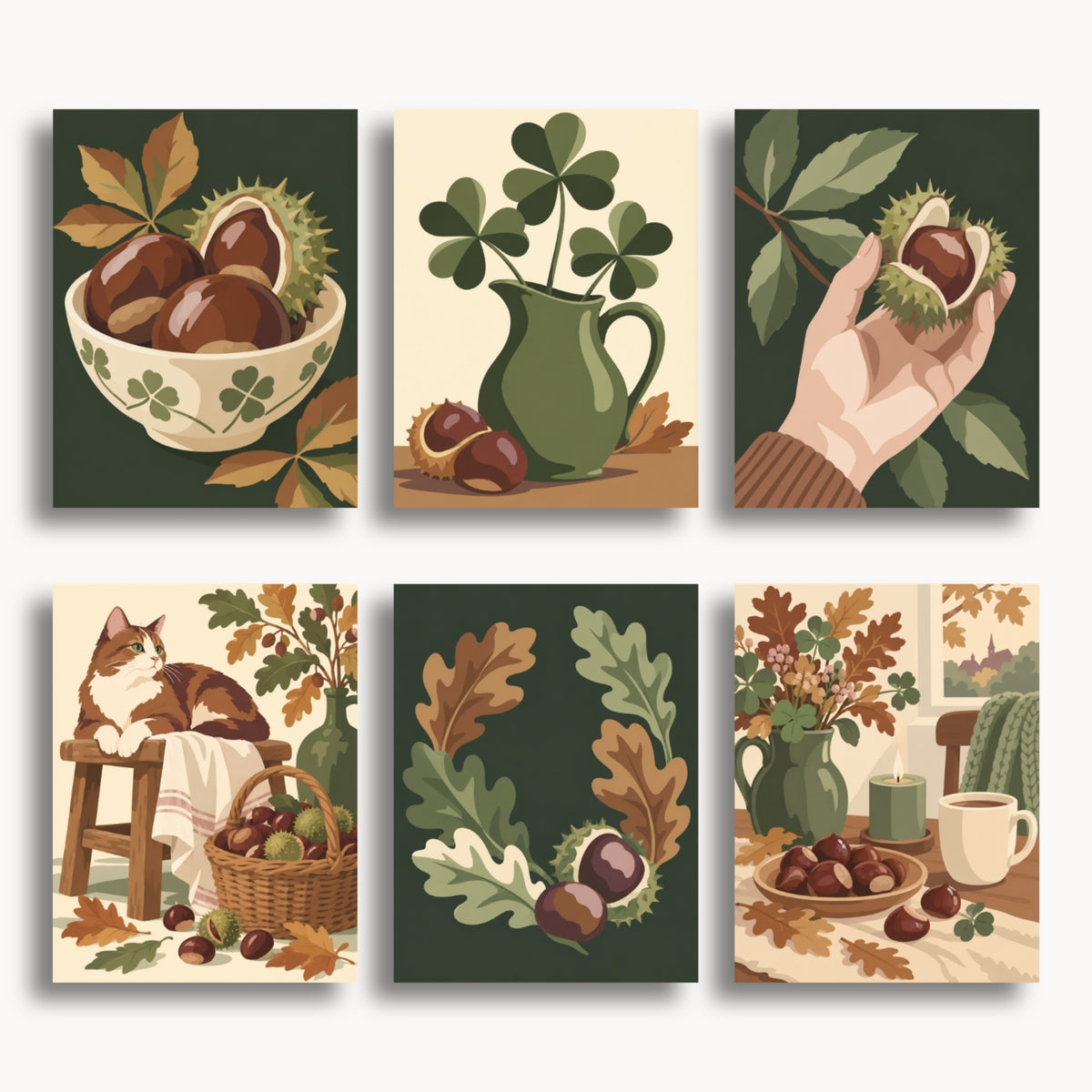 Chestnuts & Clover | 6 Mini Kits