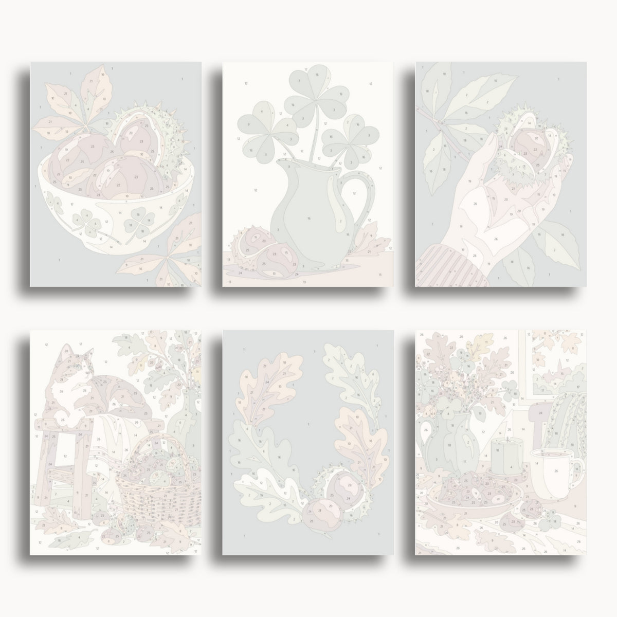 Chestnuts & Clover | 6 Mini Kits