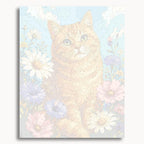 Blumen-Tabby