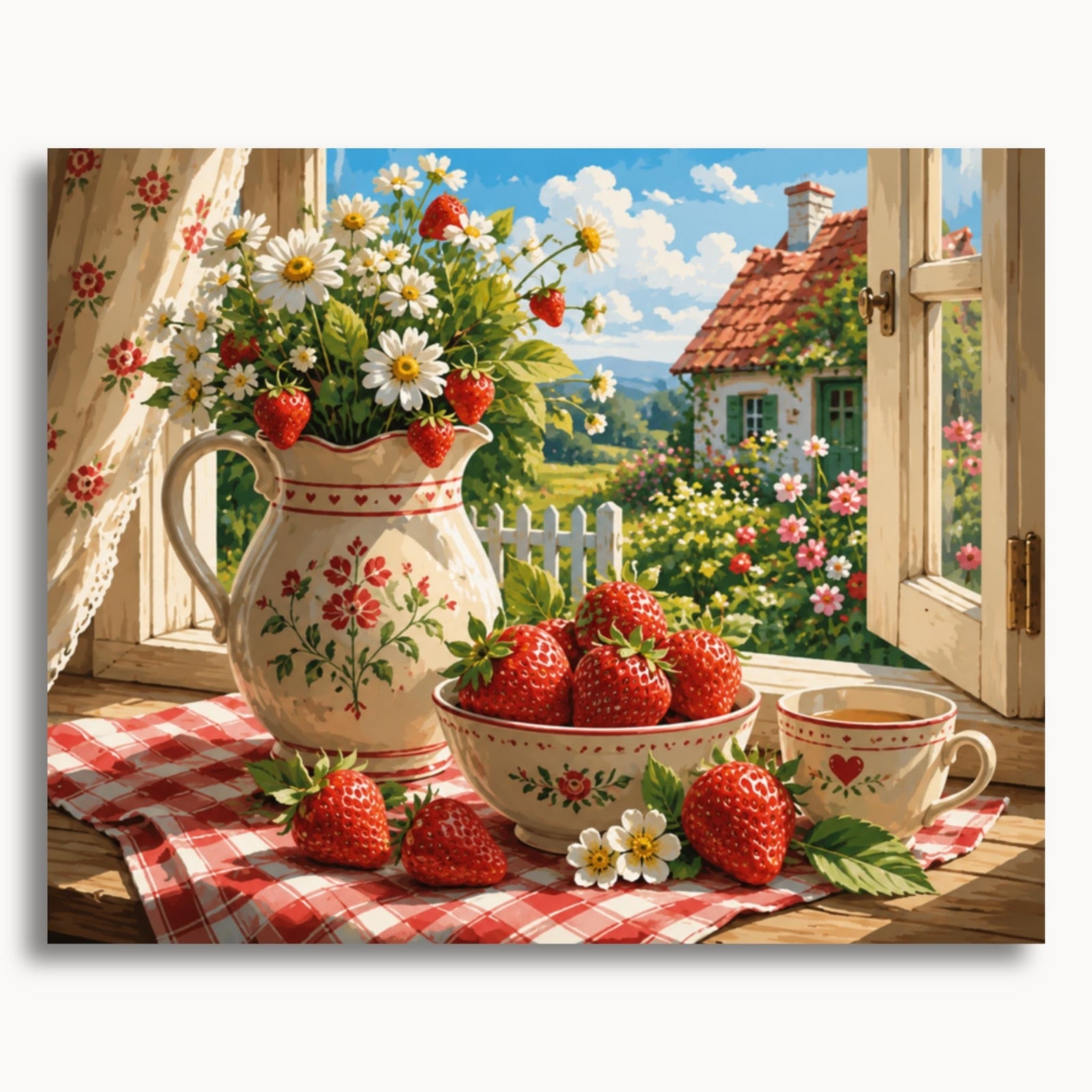 Erdbeer-Gänseblümchen