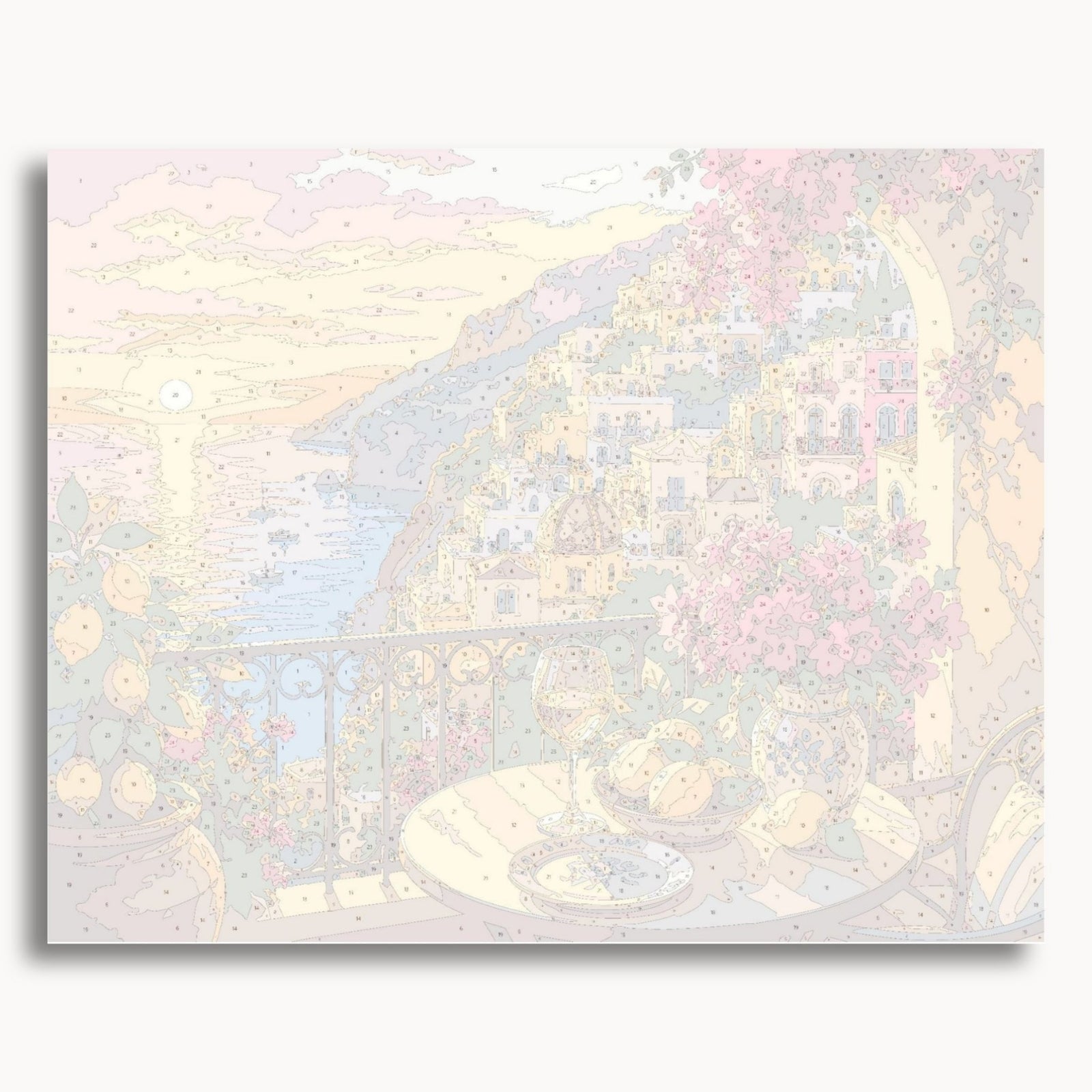 Puesta de sol en Amalfi