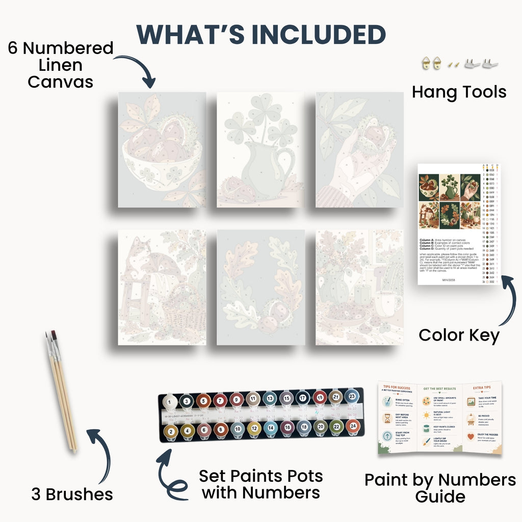 Chestnuts & Clover | 6 Mini Kits