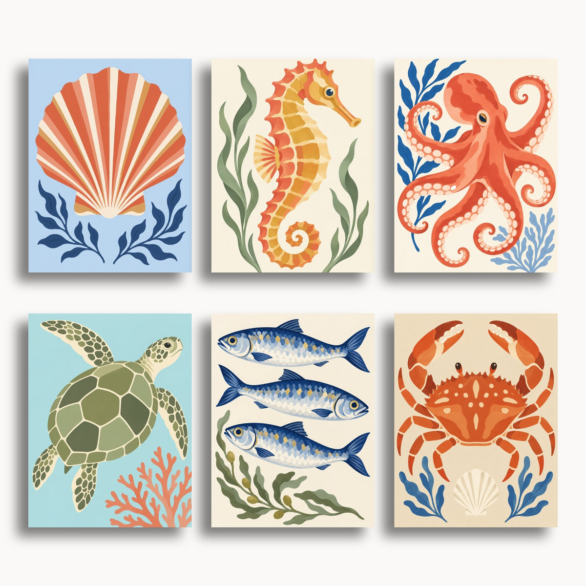 Vie marine | 6 mini-kits