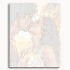 Numbered canvas preview for Taste of You, showing outlined painting sections and color numbers.