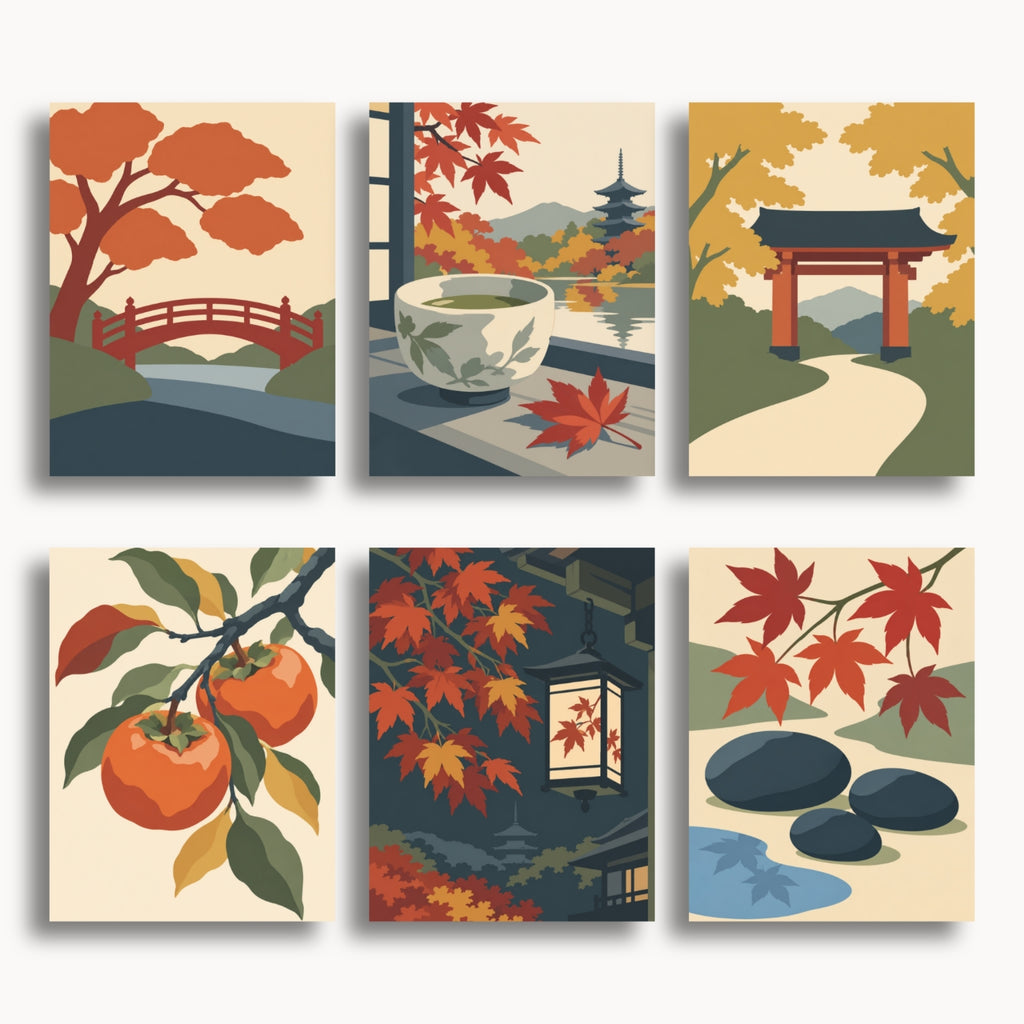 Japanese Autumn | 6 Mini Kits