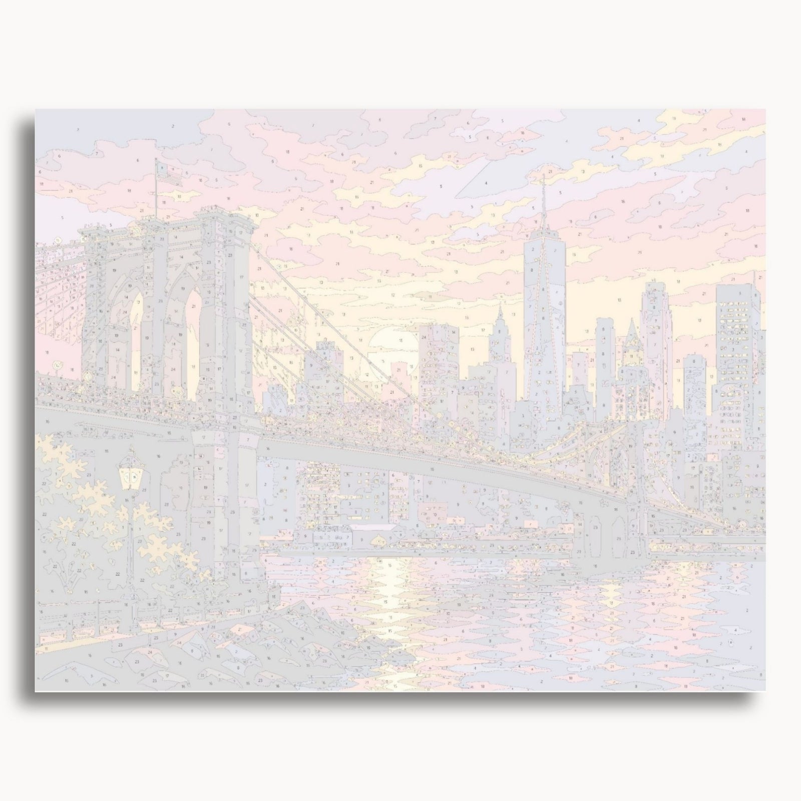 Coucher de soleil à Brooklyn