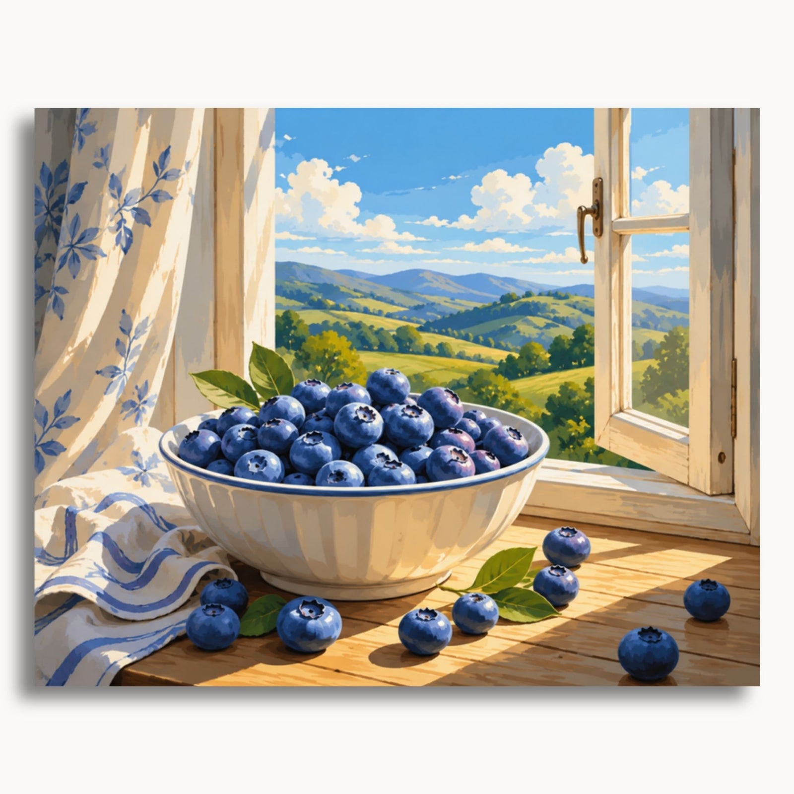 Bol de bleuets