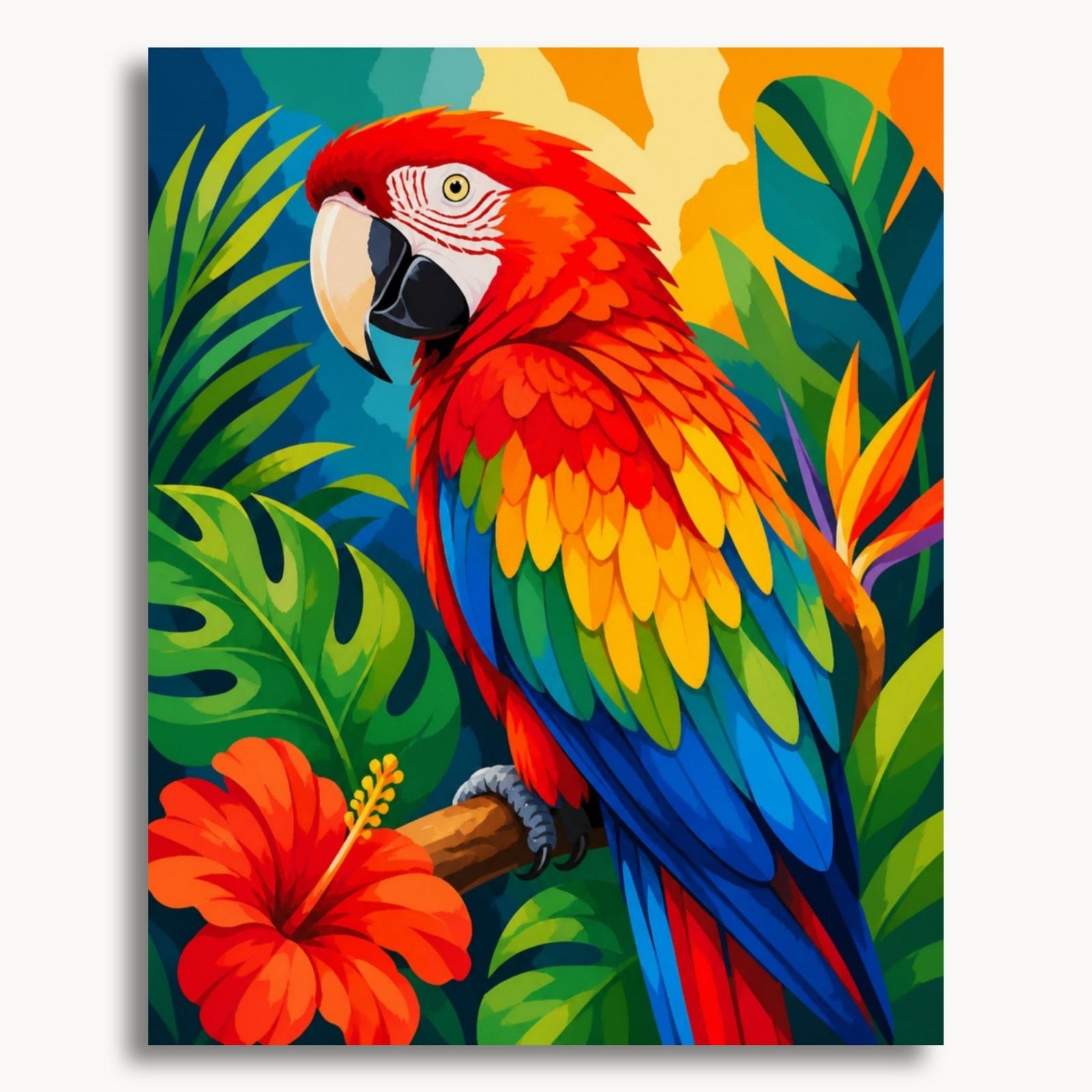 Tropical Parrot