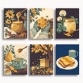 Ginkgo Herbst Mini-Malen-nach-Zahlen-Set