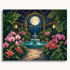 Moonlit Conservatory