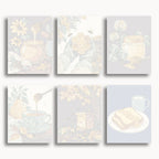 Ginkgo Herbst Mini-Malen-nach-Zahlen-Set