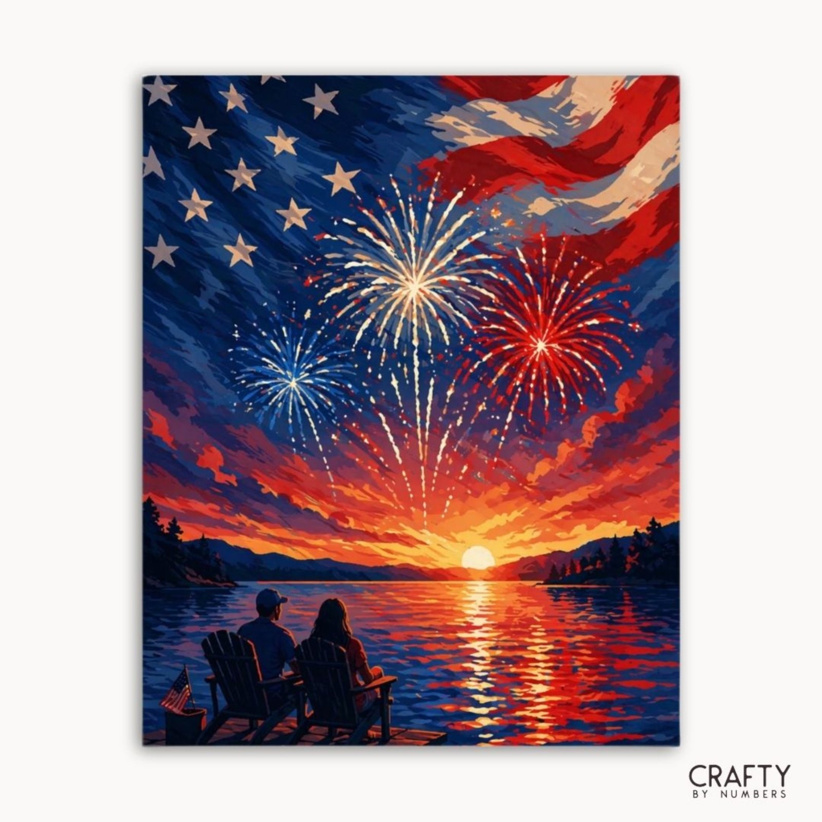 Patriotic Sunset