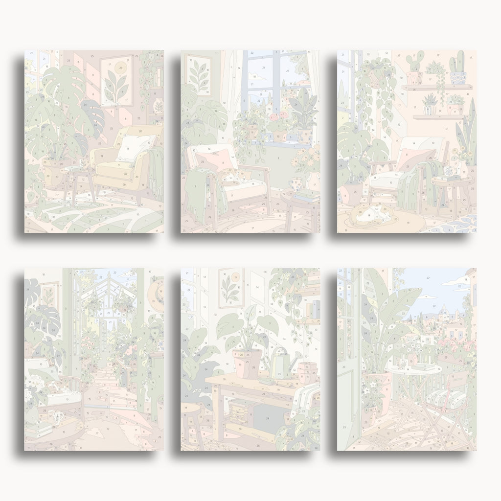 Indoor Garden | 6 Mini Kits