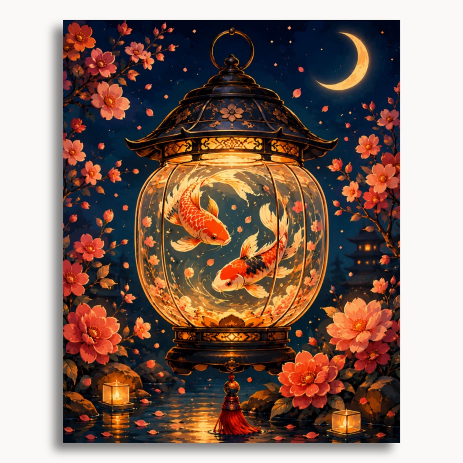 Linterna Koi