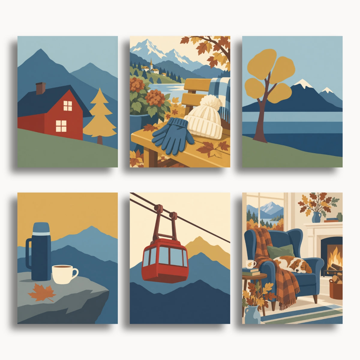 Mountain Retreat | 6 Mini Kits