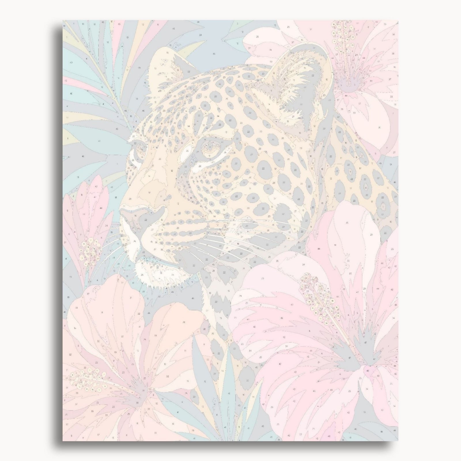 Floral Leopard