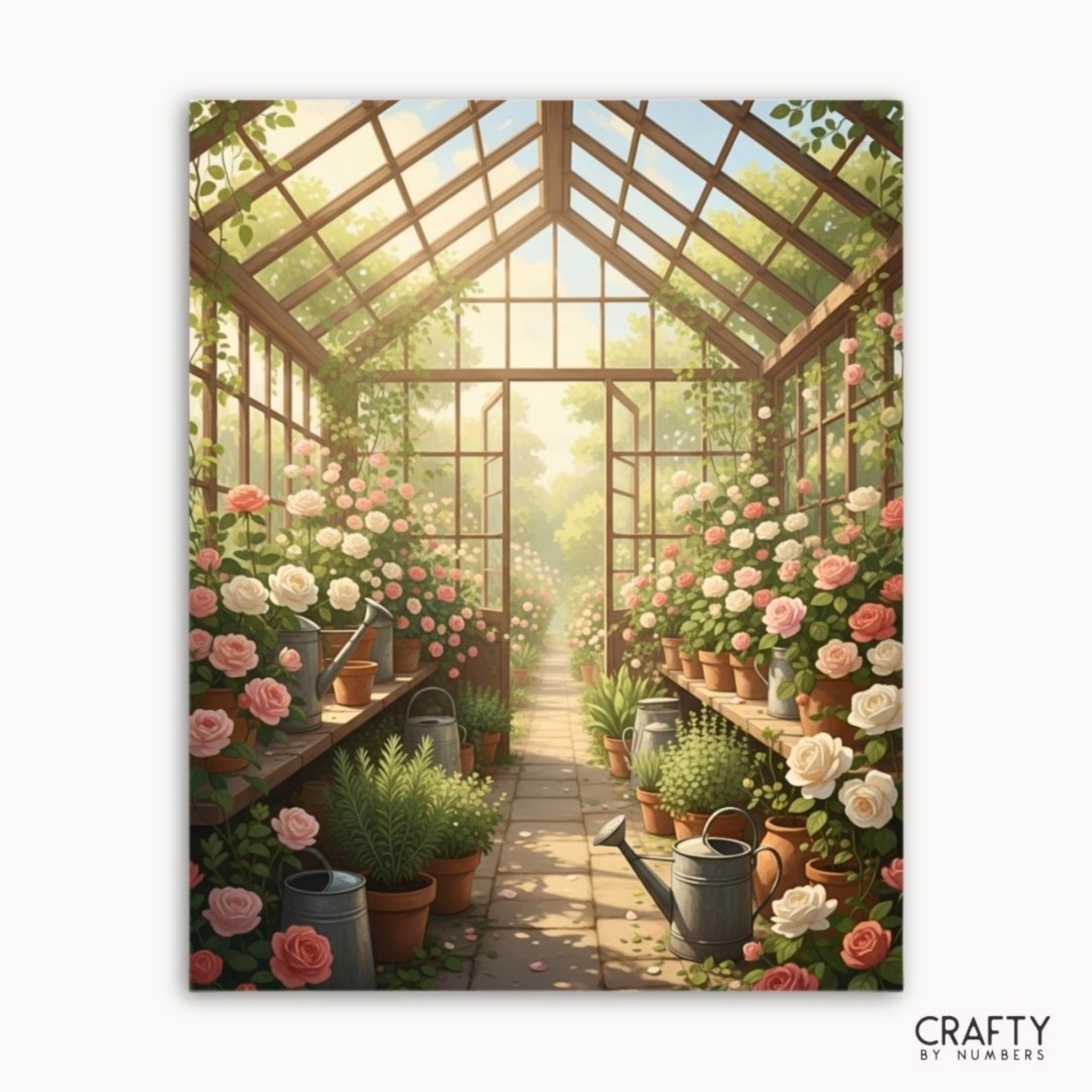 Sunlit Rose Conservatory