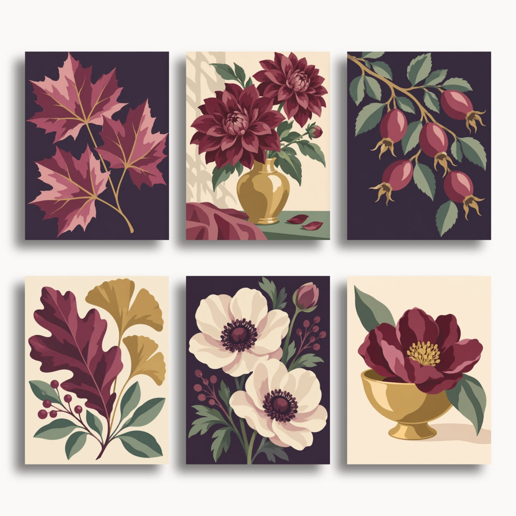 Autumn Florals | 6 Mini Kits