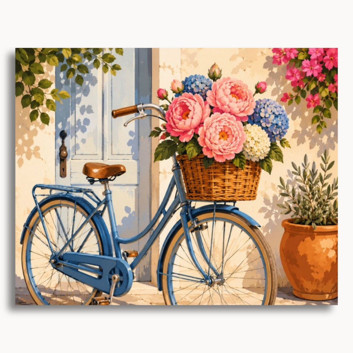 Blumenfahrrad
