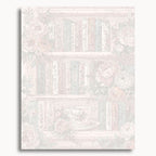 Floral Bookshelf