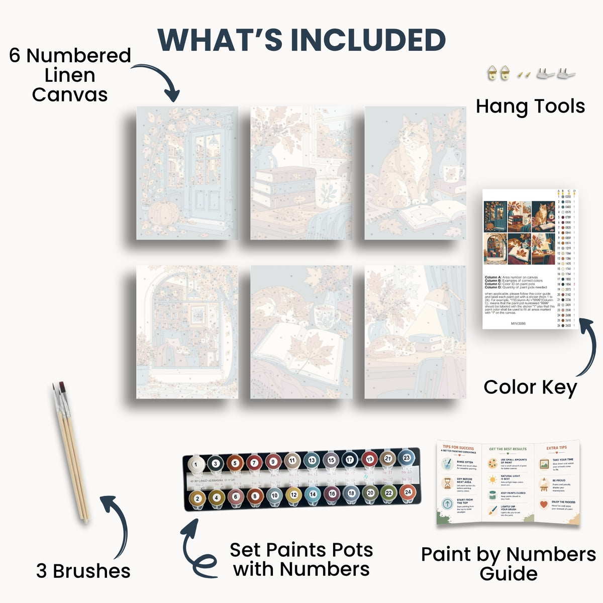 Cozy Cat Reading | 6 Mini Kits