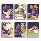 Ginkgo Herbst Mini-Malen-nach-Zahlen-Set