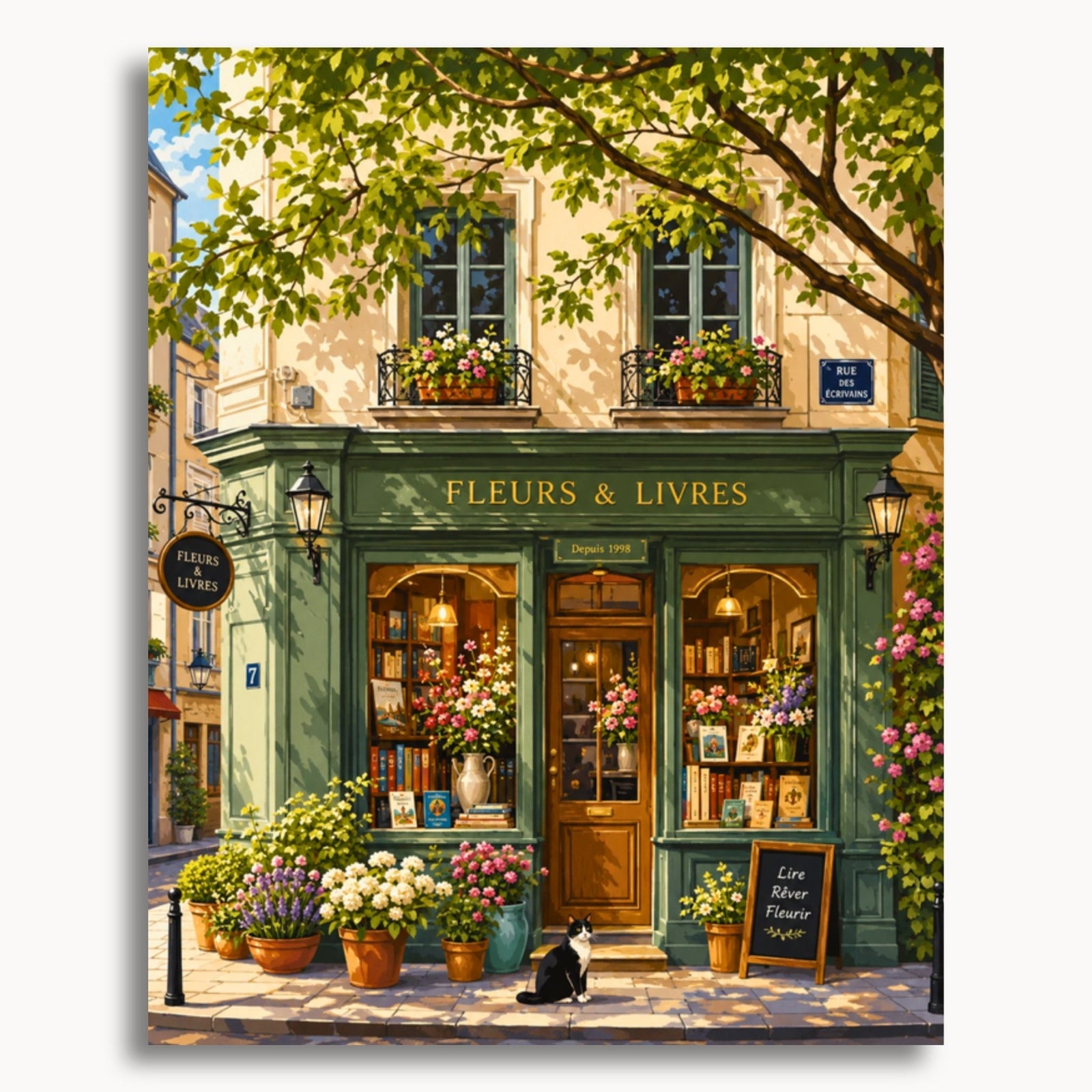 Chat de la librairie