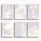 Ginkgo Herbst Mini-Malen-nach-Zahlen-Set