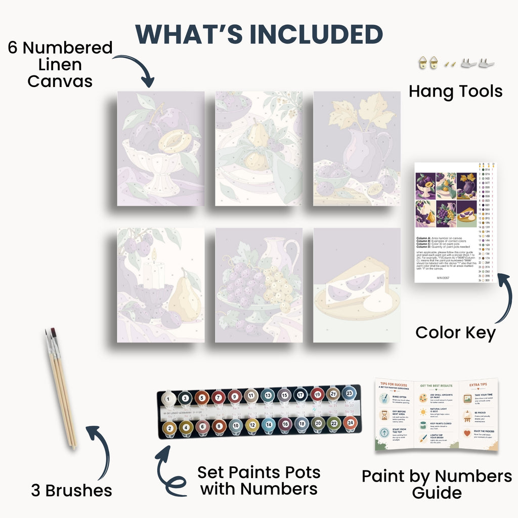 Plum And Pear | 6 Mini Kits