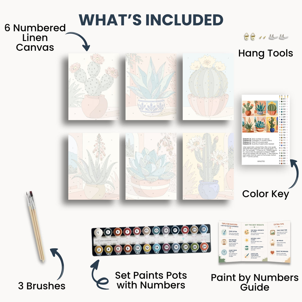 Cactus Garden | 6 Mini Kits