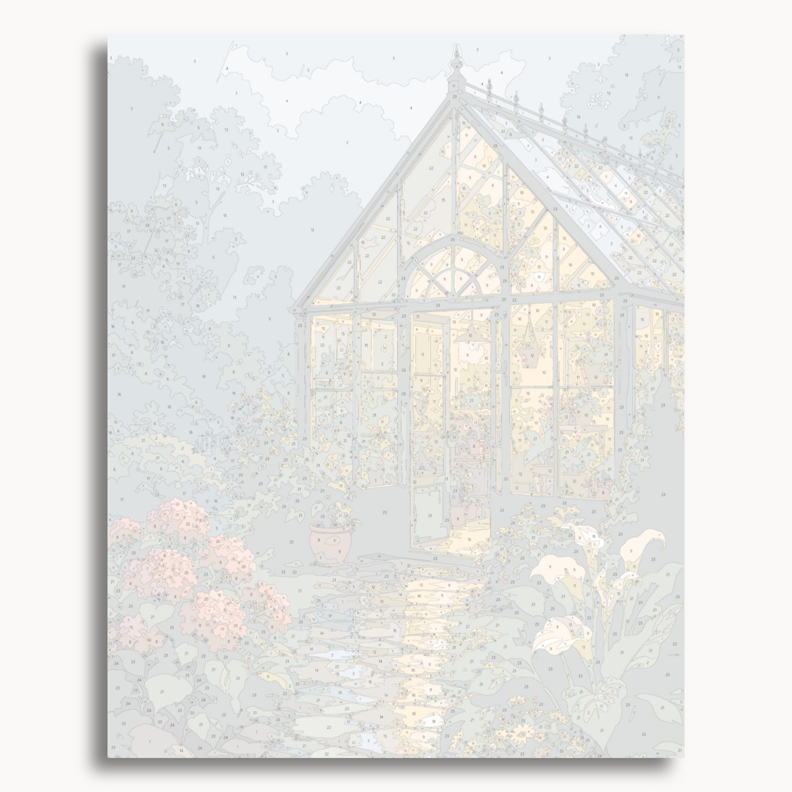 Rainy Garden Greenhouse