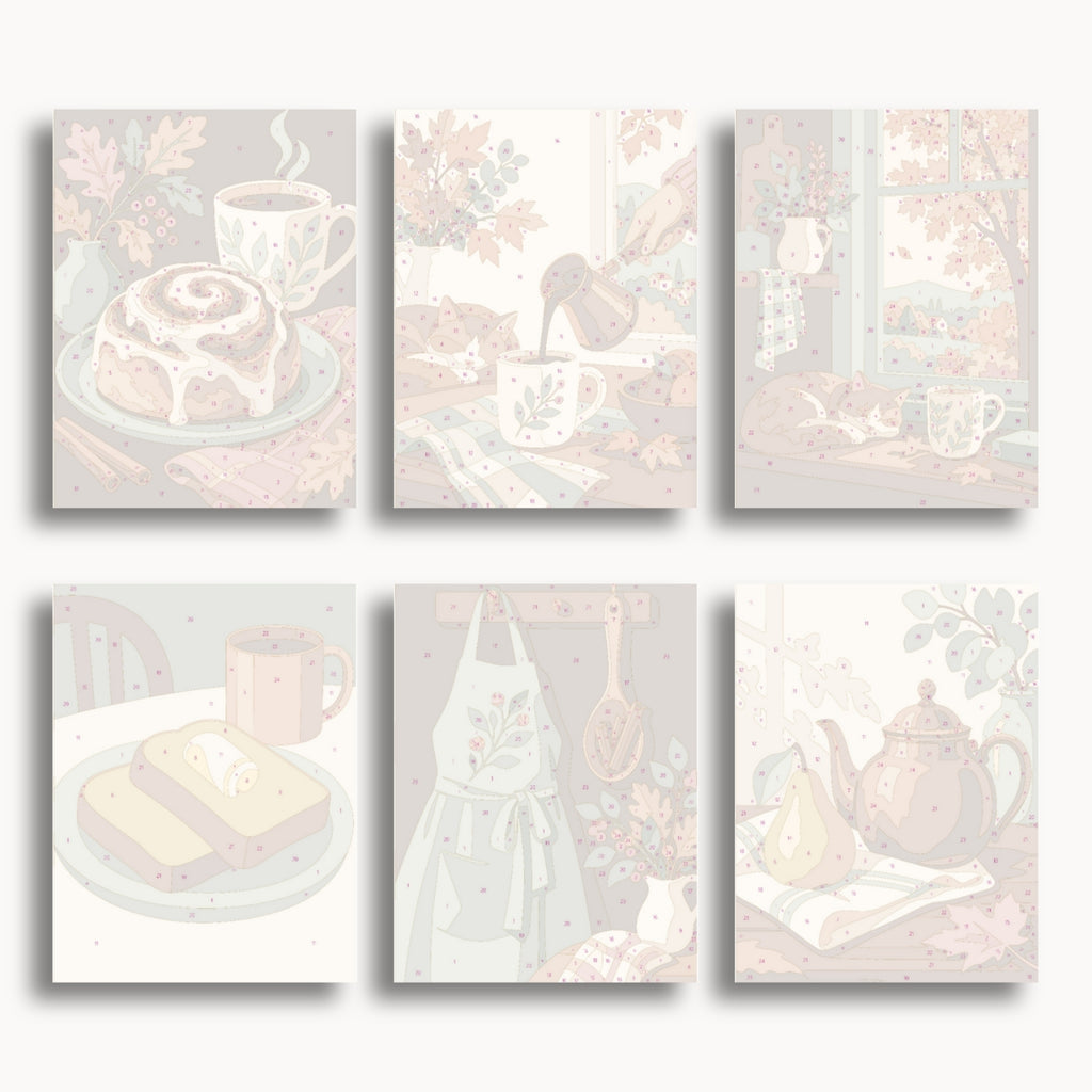Café y repostería | 6 Mini Kits