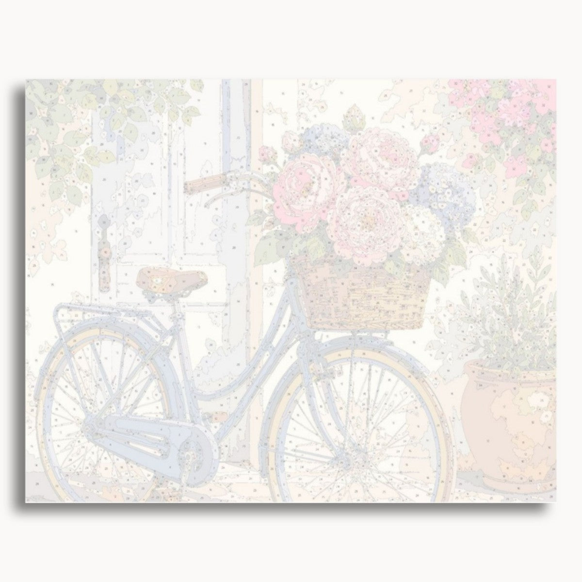 Blumenfahrrad