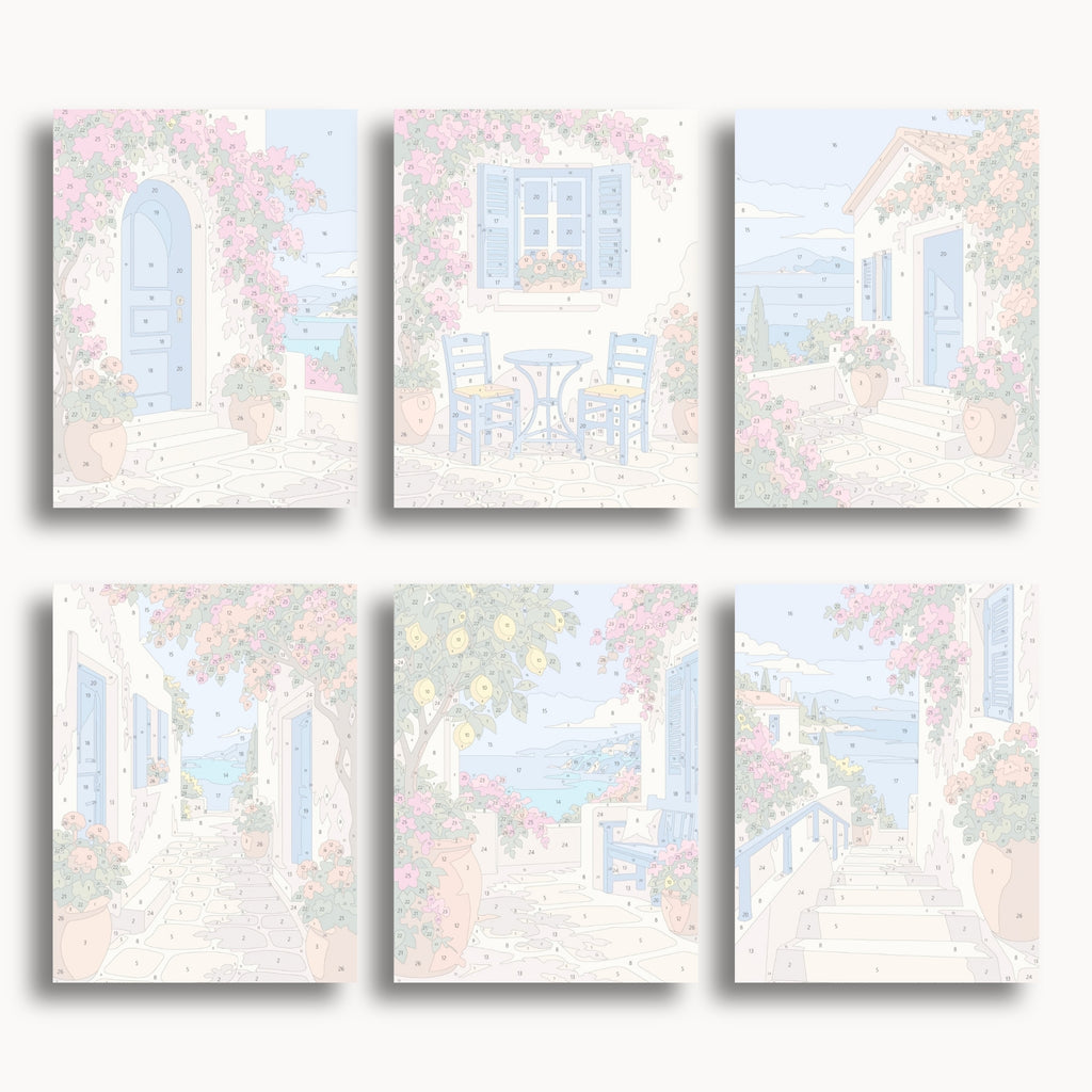 Villages méditerranéens | 6 mini-kits
