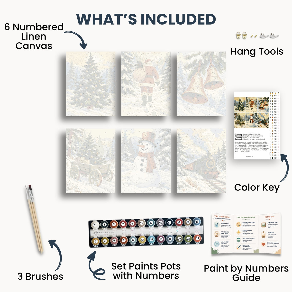 Christmas Winter Scenes | 6 Mini Kits