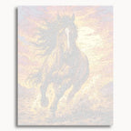 Sunset Horse